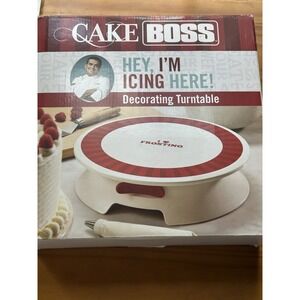 Cake Boss Decorating Turntable, Hey, I'm Icing Here,  Decor Stand Still Turns